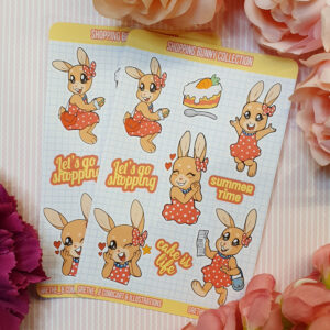 Journal stickers - Cute bunny