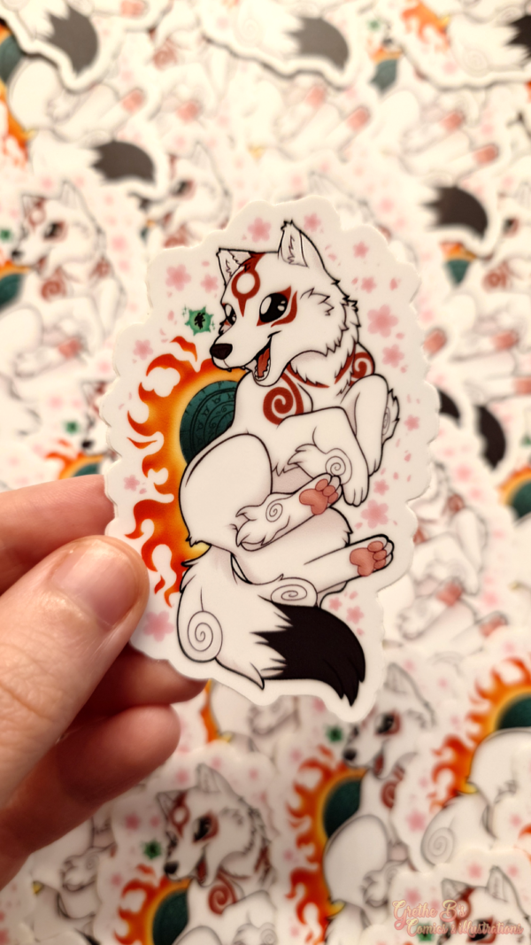 Matte Vinyl Sticker - Ammy