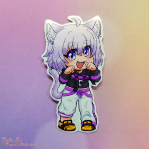 Laminated Glossy Sticker - okayu (Fanmerch)