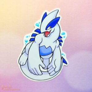 Laminated Glossy Sticker - Ocean Legendary