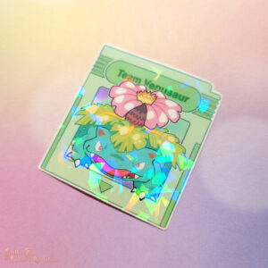 Holo Laminated Sticker - Team Green