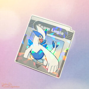 Holo Laminated Sticker - Team Silver