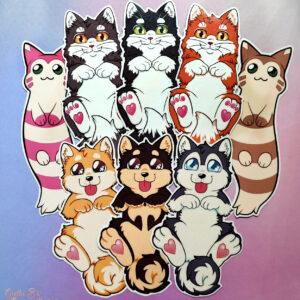 Homemade Laminated Bookmarks