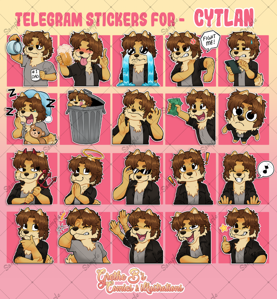 TelegramStickerDisplayCytlan